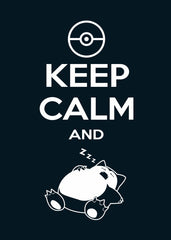 Snorlax Pokemon : Keep Calm And Sleep