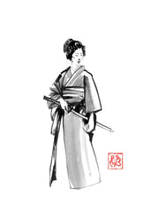 Geisha samurai
