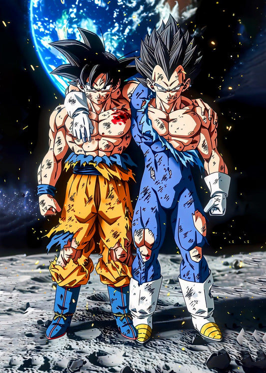 Son Goku and Vegeta