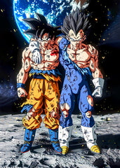Son Goku and Vegeta