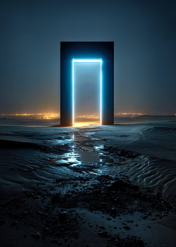 Mysterious Glowing Doorway
