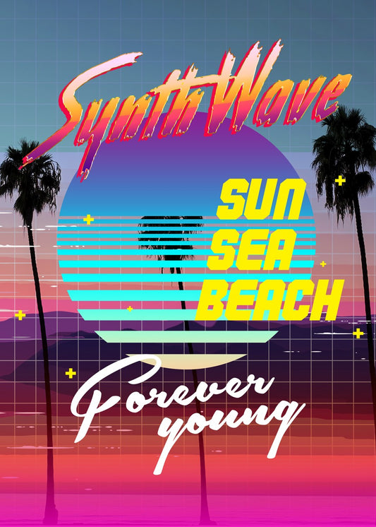 Synthwave: Sun. Sea. Beach