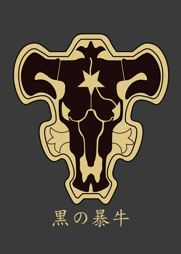 Black bull logo, Black Clover