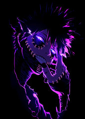 Dabi neon illustration , My Hero Academia