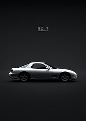 1997 Mazda RX-7 - White