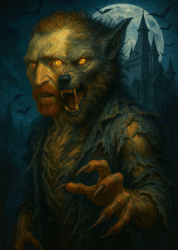 Werewolf At Halloween