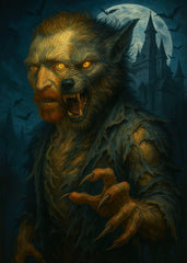 Werewolf At Halloween