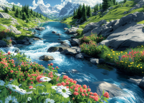 Mountain River Serenity