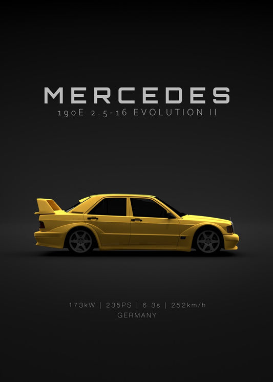 Mercedes-Benz 190E EVO II - Ye