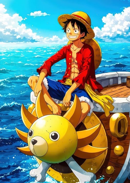 Luffy on Sunny, One Piece