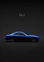1997 Mazda RX-7 - Blue