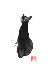 Black Cat Shape