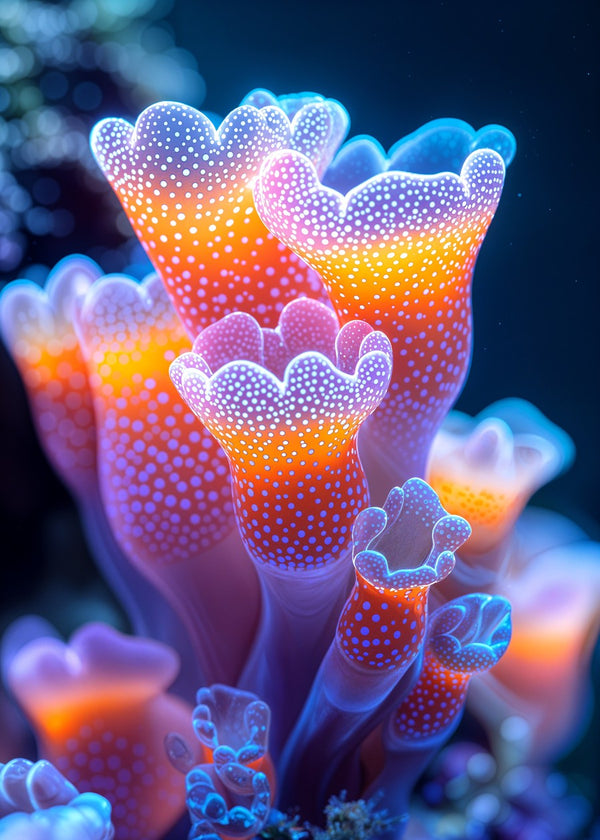 Celestial Coral Blossoms