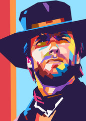 Clint Eastwood pop art