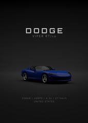 Dodge Viper RT-10 Blue Front S