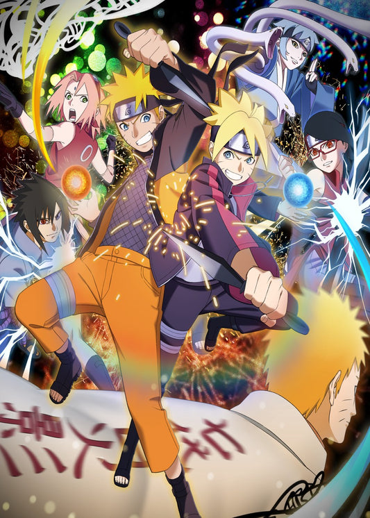 Naruto, Sasuke, and Boruto Era