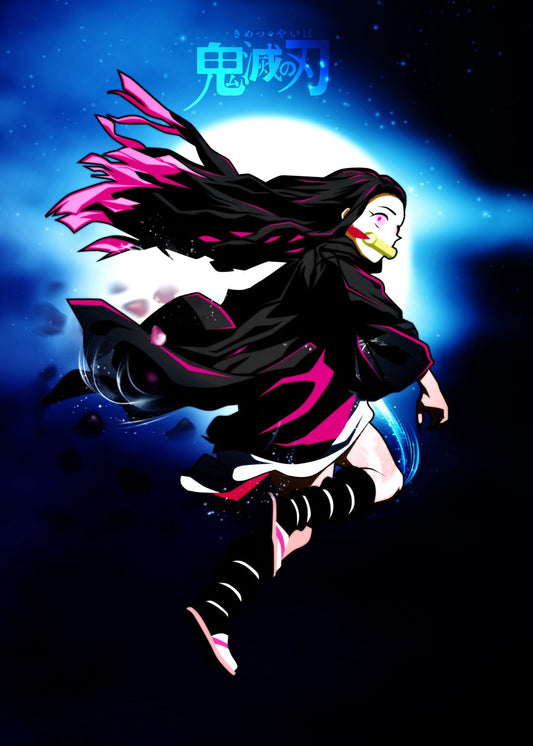 nezuko and moon