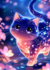Butterfly Glow Cat