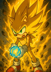 Super Sonic Saiyan Power Crossover