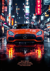 Mercedes-AMG GT R: Neon Nights