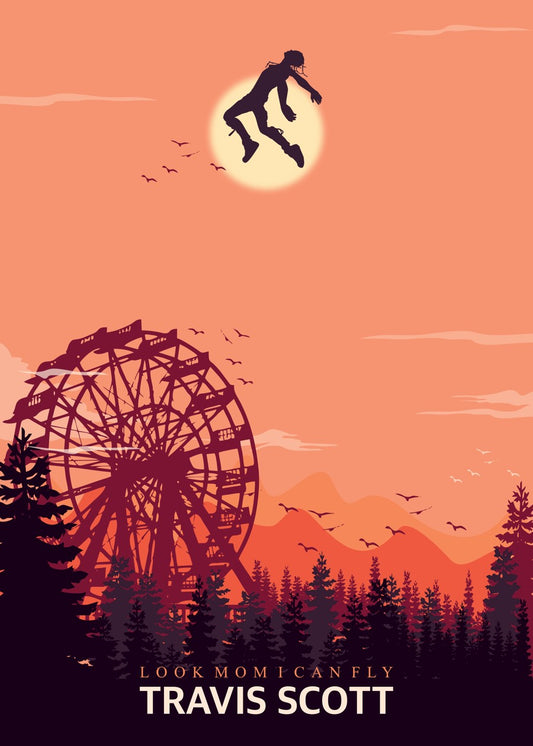 Travis Fly the moon
