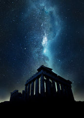Cosmic Night Parthenon