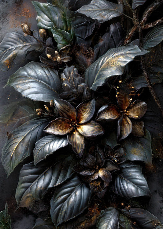 Dark Floral Arrangement