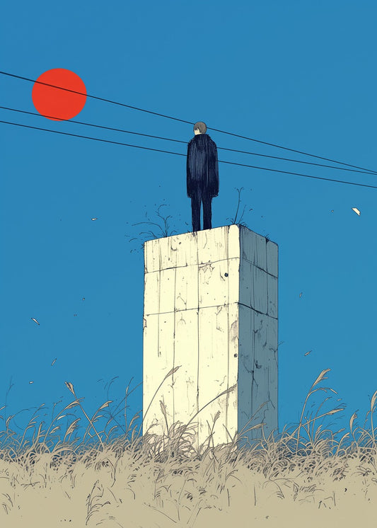 Solitude on a Concrete Tower