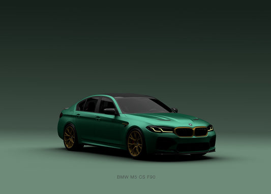 BMW M5 CS F90 - Green Front La