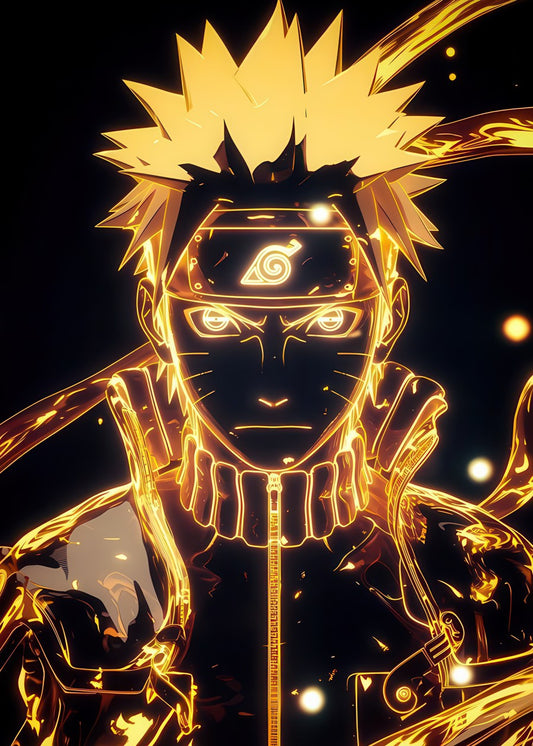 Naruto Glowing Chakra Mode