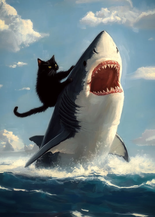 Cat AND Sharks 