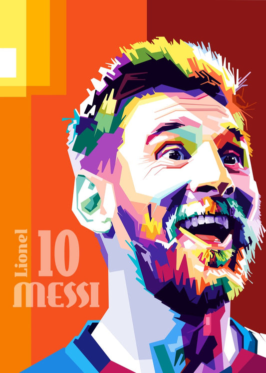 Lionel Messi WPAP Popart