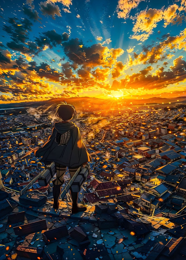 The Survey Corps' Resolve Eren Yeager, Attack on titan